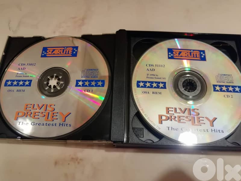 Elvis Presley greatest hits 3 CDs box set 1