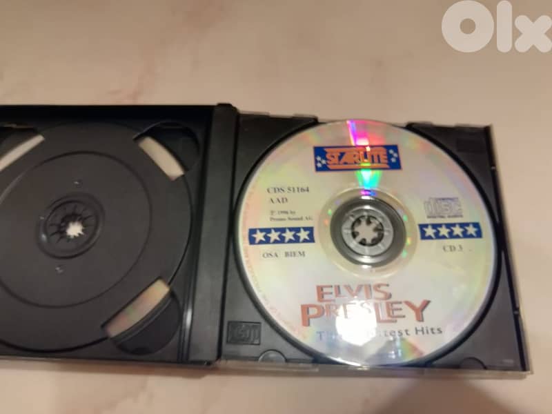 Elvis Presley greatest hits 3 CDs box set 2
