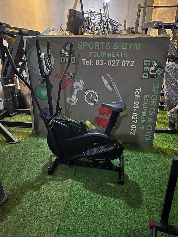 Eliptical and Bicycle Machine GEO sport معدات رياضية متنوعة 0