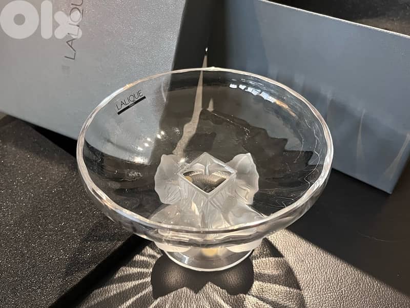 Lalique coupe cristal 14cm 1