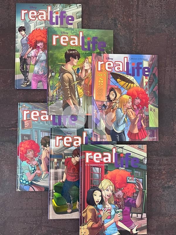 BD Réal Life. 6 volumes  like new 0