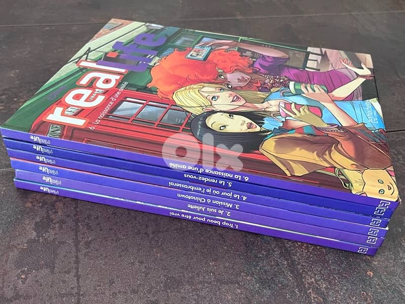 BD Réal Life. 6 volumes  like new 1