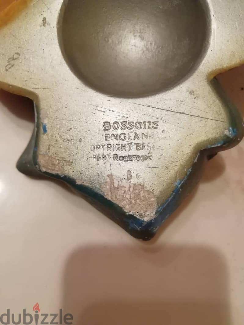 vintage bossons chalkware heads wall mountable 19cm made in england 2