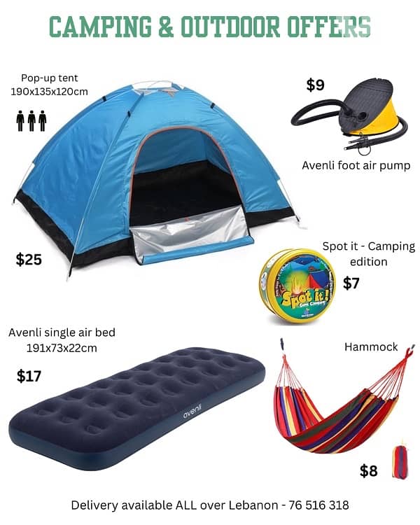 camping and outdoor gear 3
