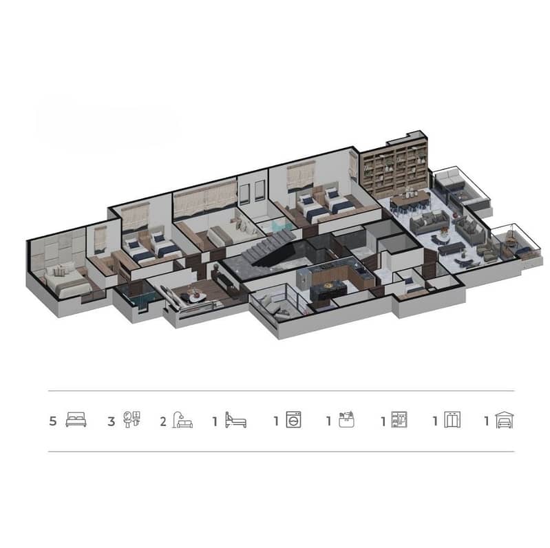 RWB110RR - Mega apartment for sale in Tripoli 0