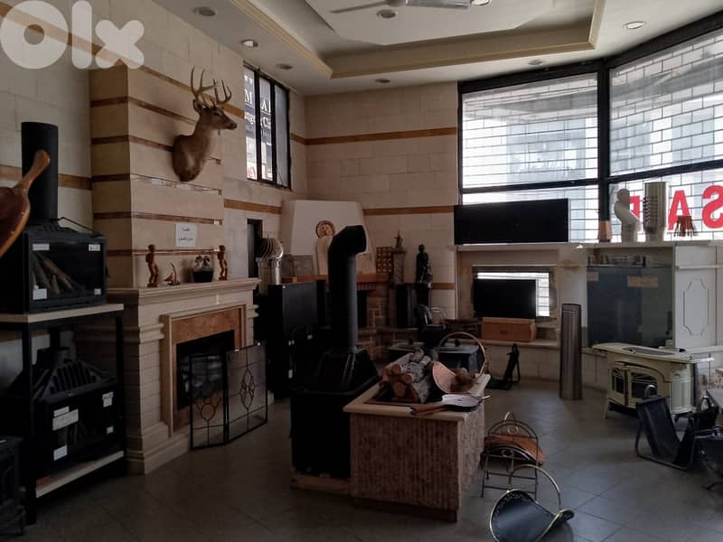 217 Sqm | Decorated showroom for sale in Hazmieh | Main road 0