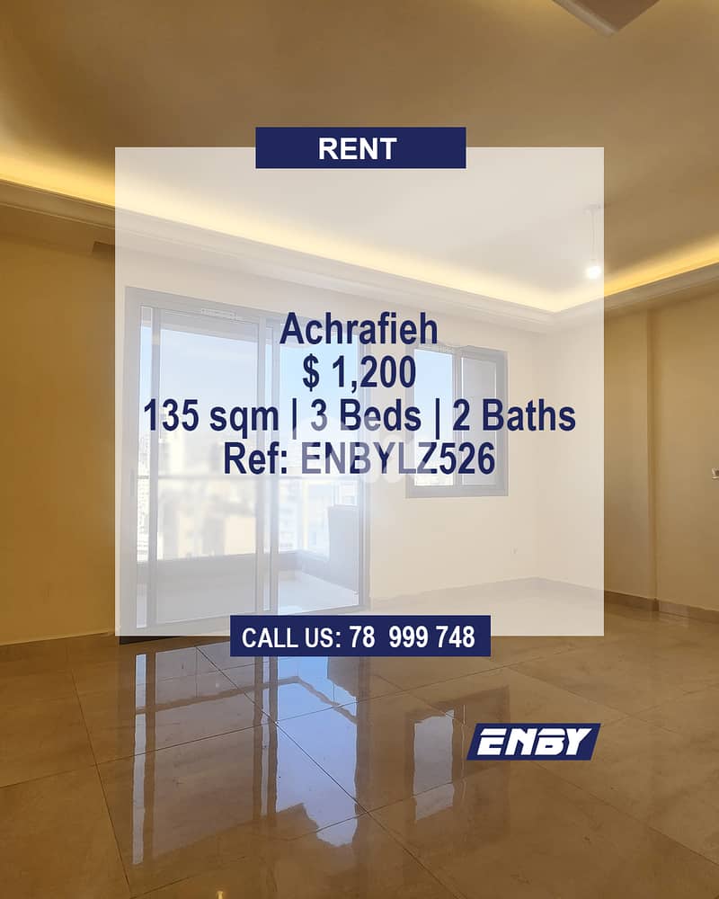 Apartment for rent in Achrafieh | Luxurious | Prime Location 0