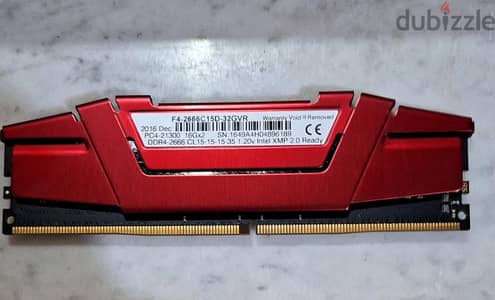 DDR4 RAM. 2666mhz. 32gb