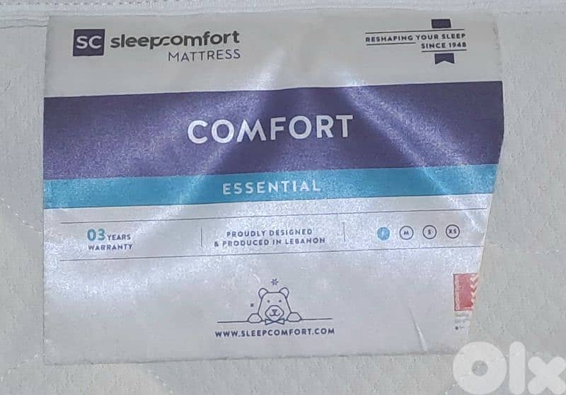 Mattress Comfort soft 100×195 , still as new 2