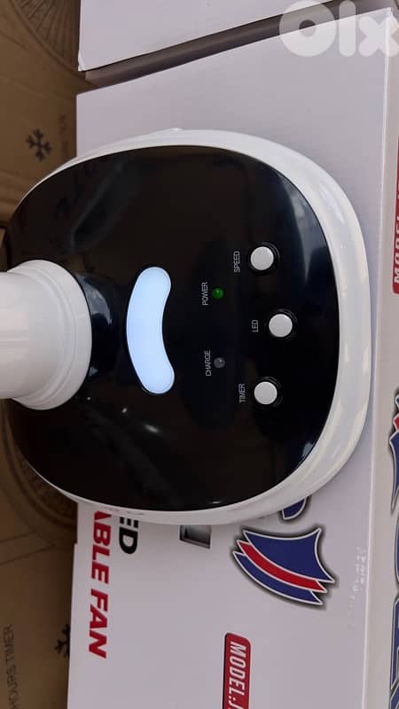 JTC 12” Rechargeable Table Fan - AC, Cooling & Heating - 116386966