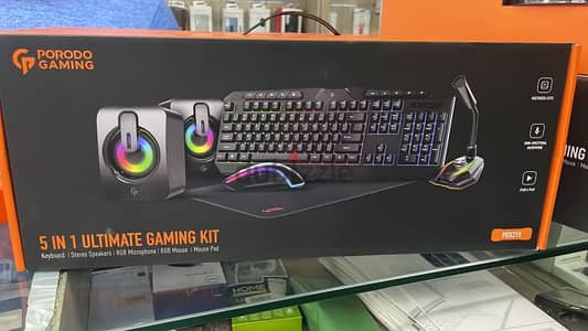 Porodo Gaming 5in1 Ultimate Gaming Kit pdx215 50$