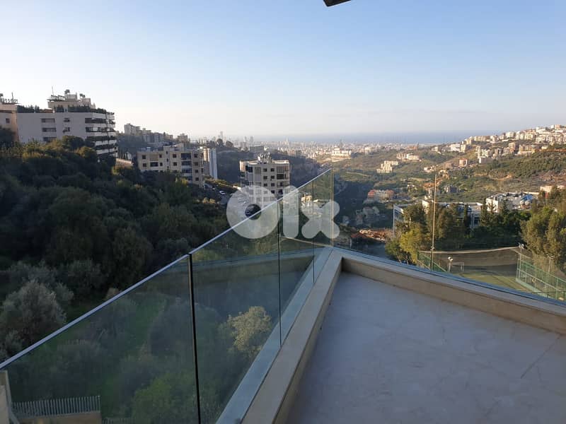 Decorated Apartment+Mountain/sea view 4 Sale in Louayze -اللويزة 0