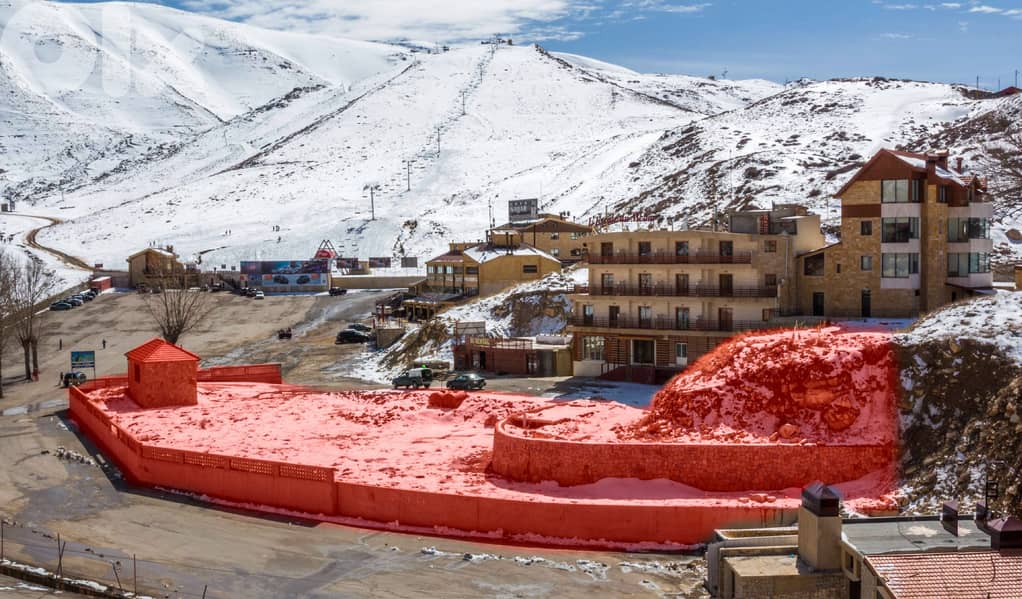 NEXT TO SKI SLOPES 2667 SQM LAND KFARDEBIAN - ارض مميزة كفردبيان للبيع 0