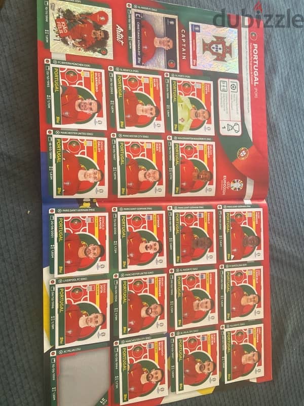 TOPPS UEFA EURO 2024 STICKER ALBUM 80% completed 4