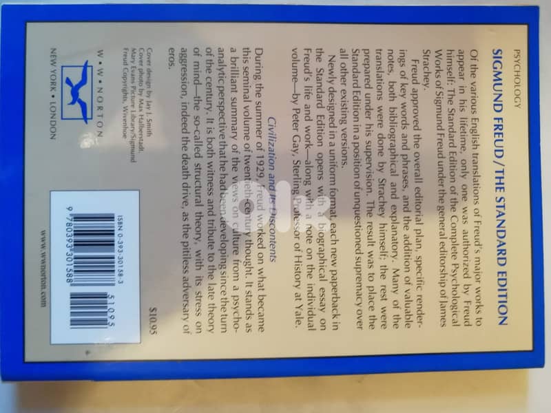 Sigmund Freud "Civilisation and it s discontents" 1