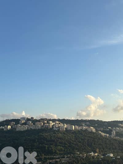 APARTMENT IN MANSOURIEH FOR RENT FURNISHED WITH TERRACE (MANR-241)