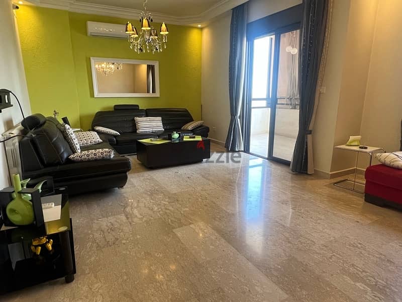 Fully furnished 3 bedrooms apartment for rent in Zekrit 0