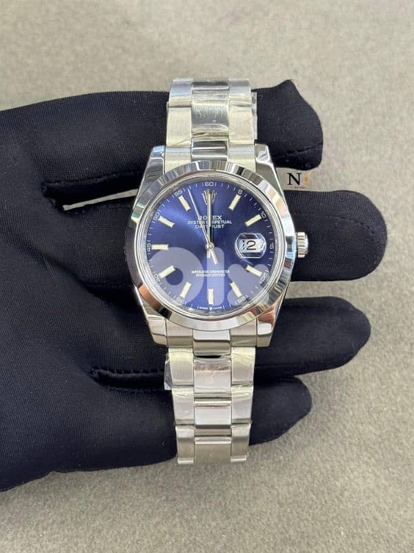 Rolex Datejust Blue Dial 0