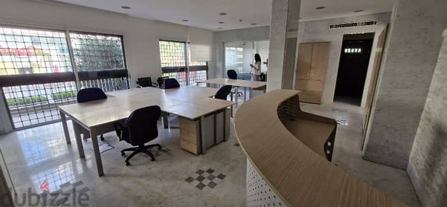 225sqm furnished office