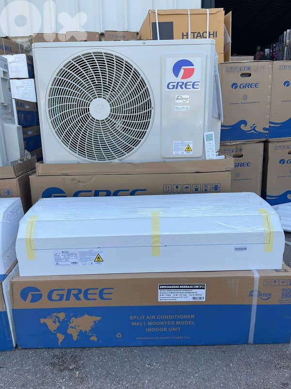 مكيفات أنفيرتر ماركة TCL _ LG _ GREE _ Haisens 5