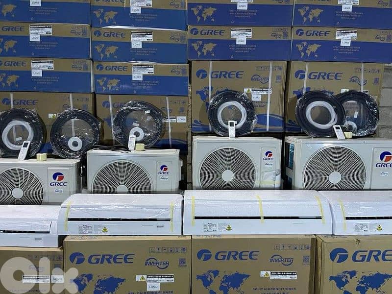 مكيفات أنفيرتر ماركة TCL _ LG _ GREE _ Haisens 6