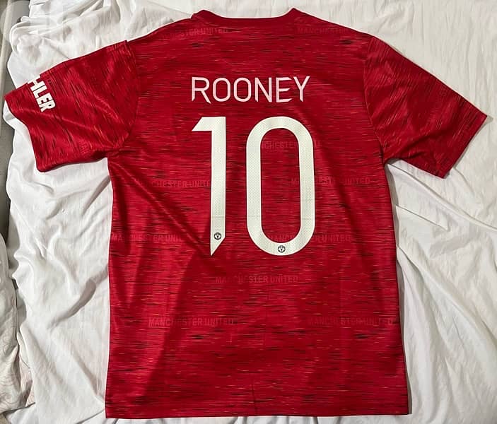 wayne Rooney Manchester United home 21 adidas jersey 1
