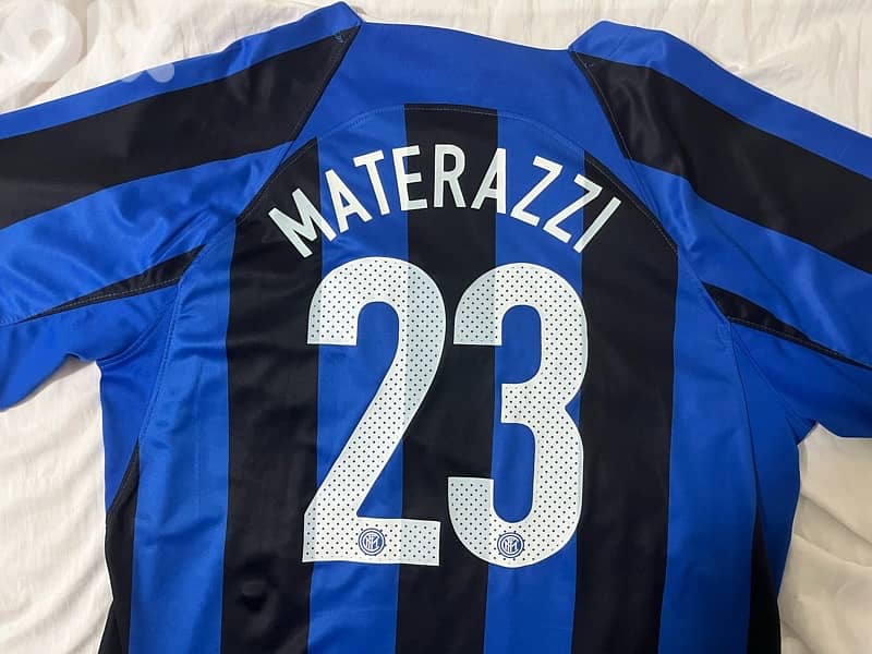 inter milan 21 Materazzi special edition kit 2