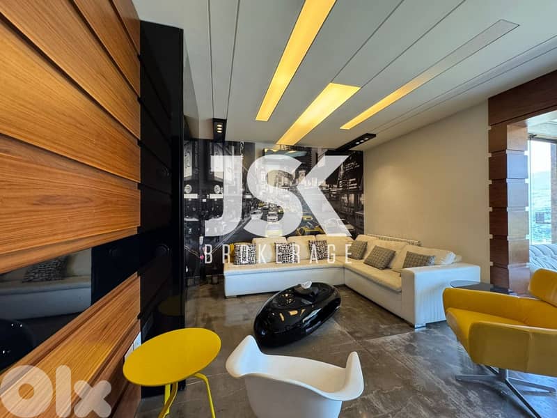 L17896 - Apartment With Terrace For Sale in Baabdat 0