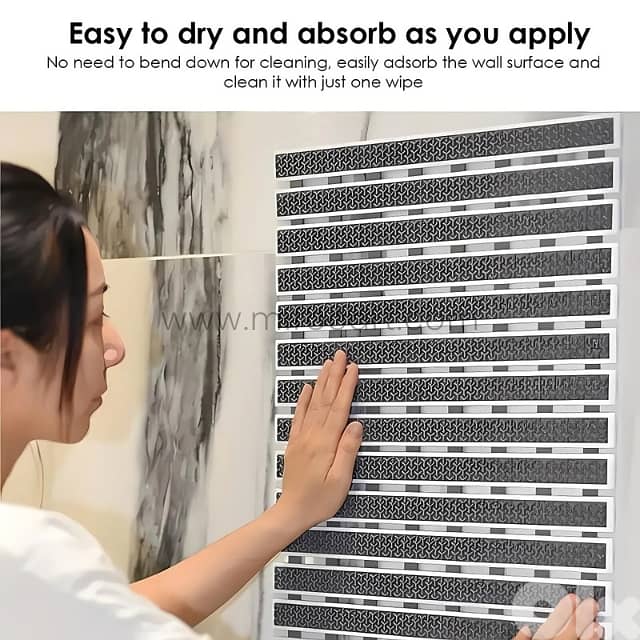 Textured Non-Slip Bathroom Mat, 70x40cm Rubber Mat for Bathtub, Shower 4