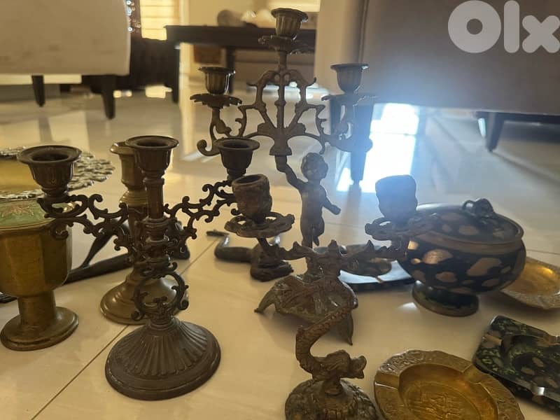 قطع نحاس انتيك 1