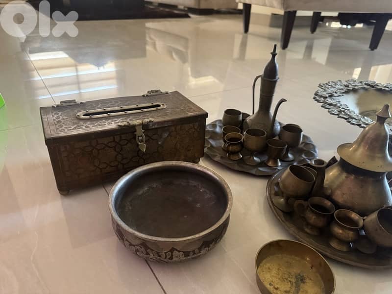 قطع نحاس انتيك 2