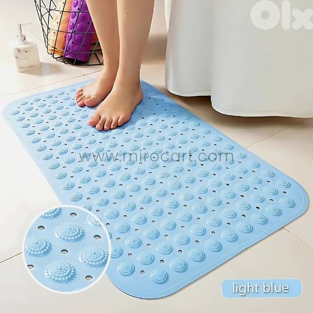 Non-Slip Massage Bathtub Mat – 70x40cm PVC Mat for Showers & Tubs 1