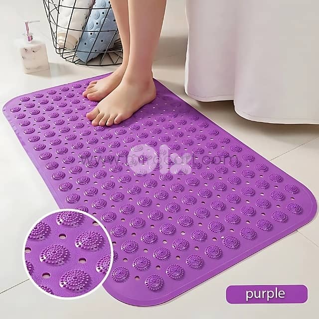 Non-Slip Massage Bathtub Mat – 70x40cm PVC Mat for Showers & Tubs 2
