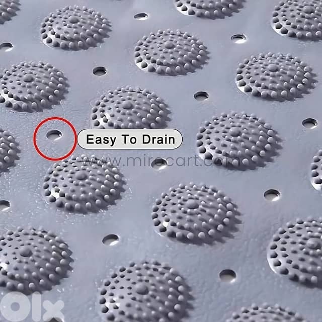 Non-Slip Massage Bathtub Mat – 70x40cm PVC Mat for Showers & Tubs 6