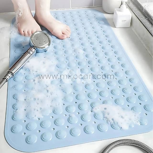 Non-Slip Massage Bathtub Mat – 70x40cm PVC Mat for Showers & Tubs 8