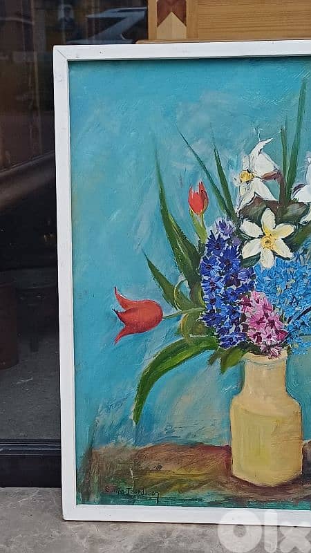 لوحة رسم زيتي اوروبية 3