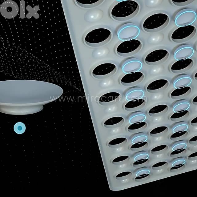 Non-Slip Massage Bath Mat 50x50cm – Textured PVC with 160 Suction Cups 5