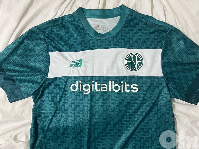 roma totti newbalance green edition jersey 0