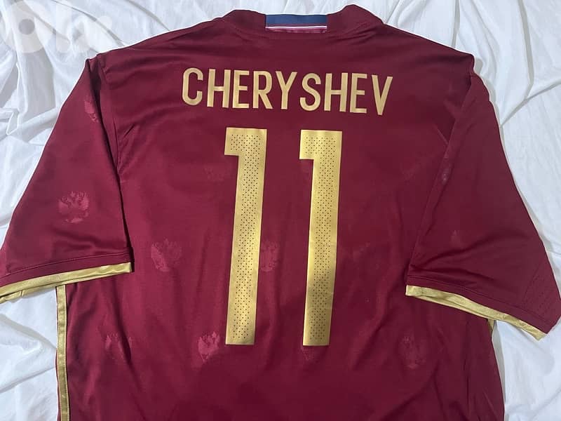 russia adidas home shirt cheryshev 11 1