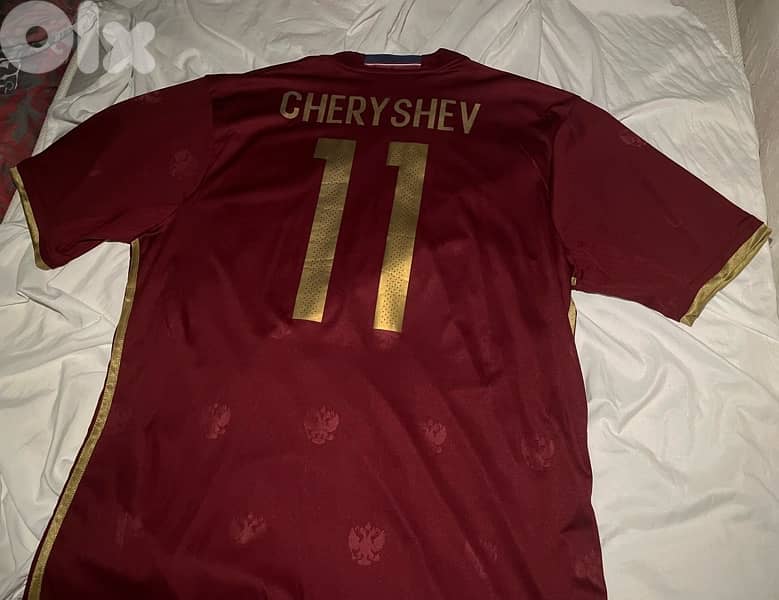 russia adidas home shirt cheryshev 11 6