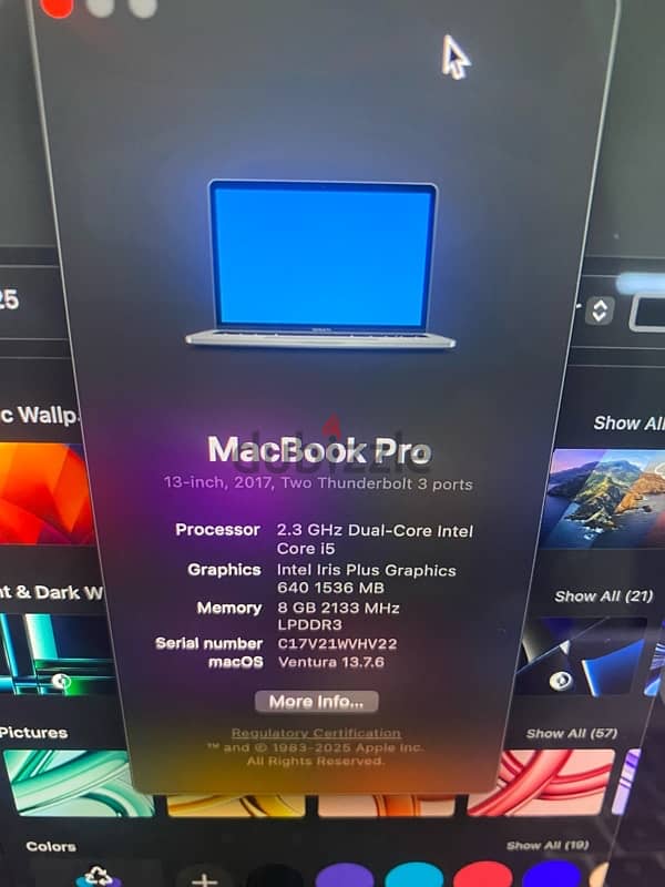 Mac book Pro 13" 2017 4
