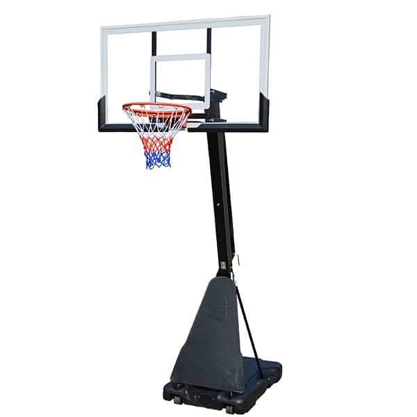Sba Basketball Hoop Adjustable 2.45-3.05m board 140cmx80cm 0