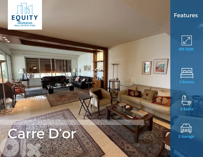 Furnished 300 SQM Apartment For Rent In Achrafieh شقة للإيجار#JZ167624 0