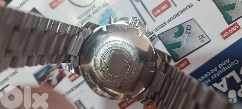 Montblanc Sport Chronograph Watch 7034 Automatic Men's 41.5 mm Swiss 3