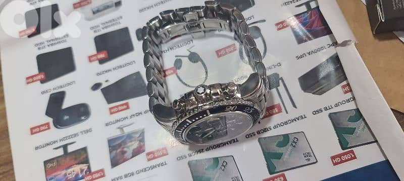 Montblanc Sport Chronograph Watch 7034 Automatic Men's 41.5 mm Swiss 6