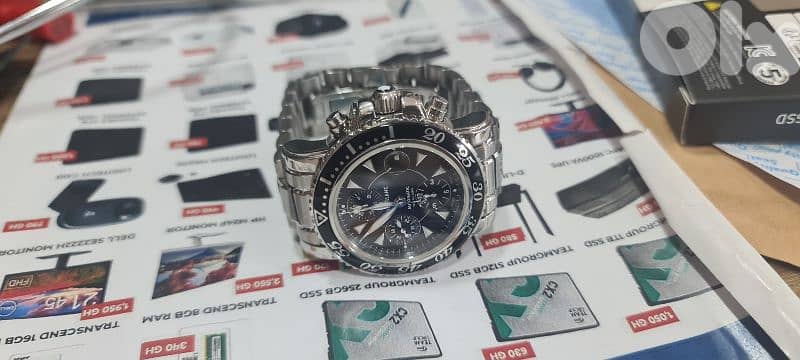 Montblanc Sport Chronograph Watch 7034 Automatic Men's 41.5 mm Swiss 7