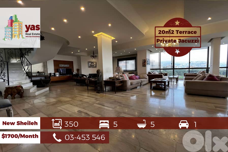 New Sheileh 350m2 | 20m2 Terrace | Furnished Duplex | View | KS/IV 0