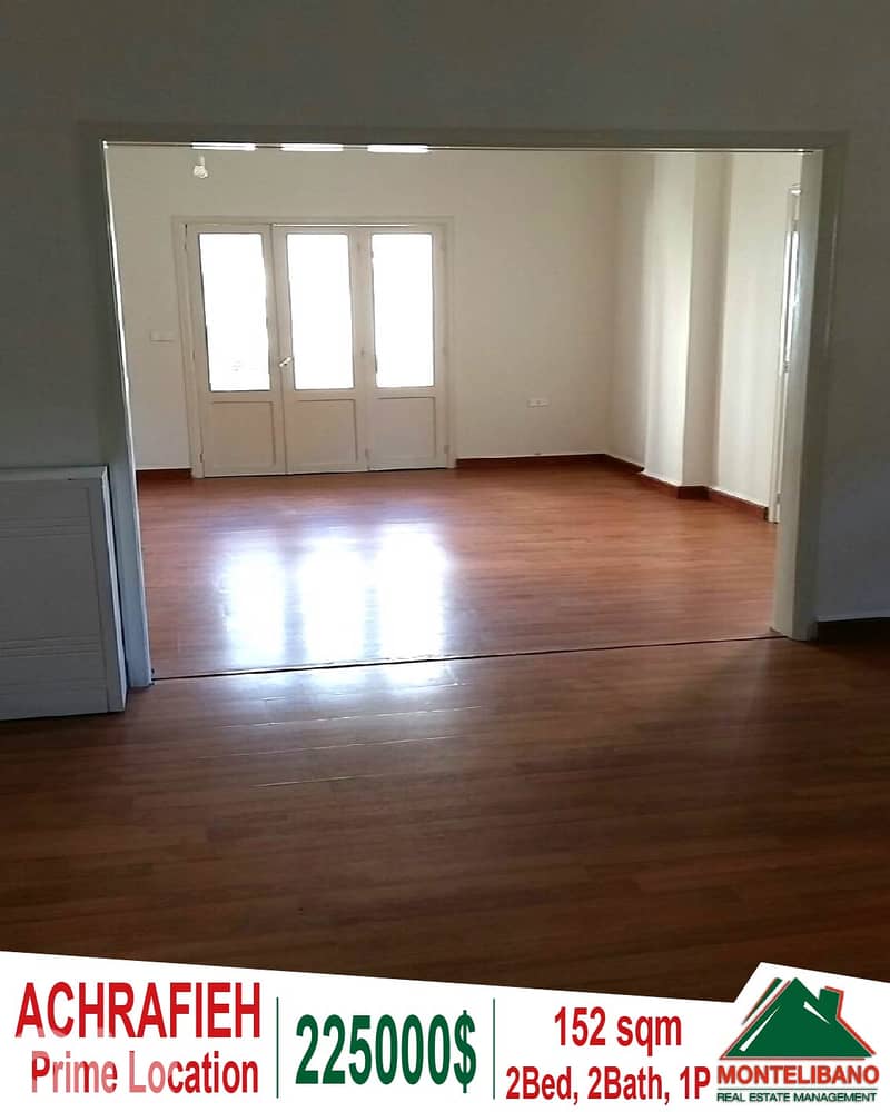 Prime Location 152 sqm Apartment For Sale in Achrafieh !!! 0