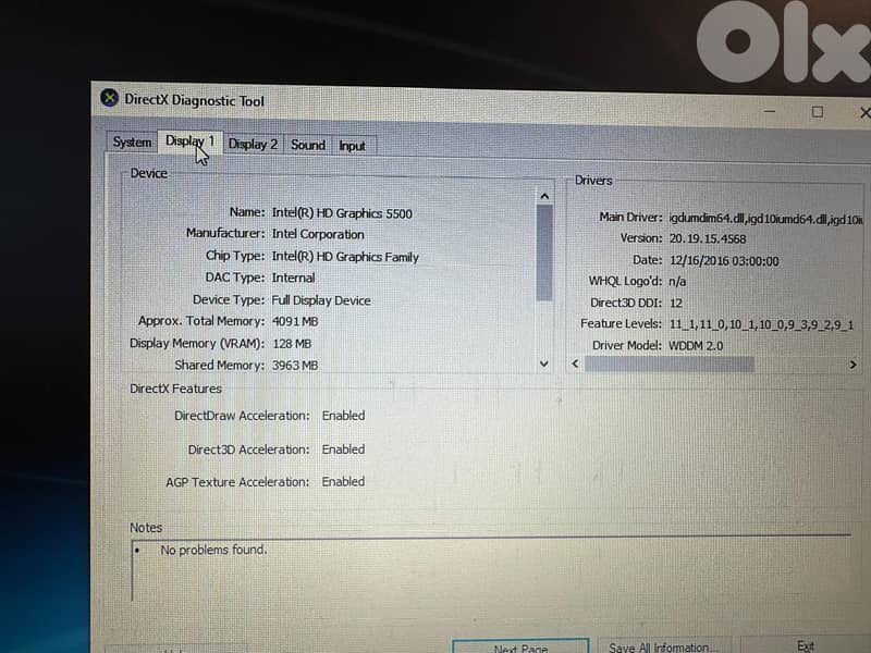 Lenovo Thinkpad E550 i5 512GB SSD 3