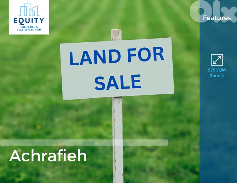 525 Land For Sale In Achrafieh Prime Location #JZ168124 0